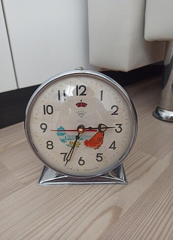 Nostaljik Kurmalı Orijinal Tavuklu Saat