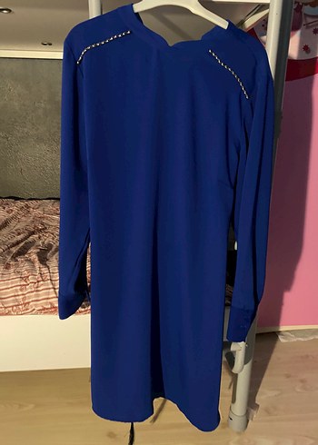 LC Waikiki Uzun Kollu Mavi Salaş Tunik