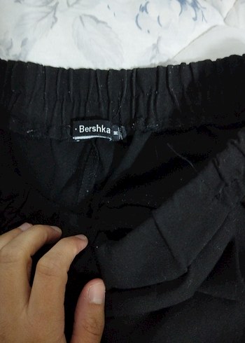 m Beden Kadın Siyah Bershka Kumaş Pantolon