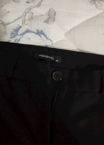 Siyah kumaş pantolon - Görsel 3