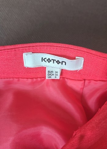 Koton Pembe Midi Mini Etek