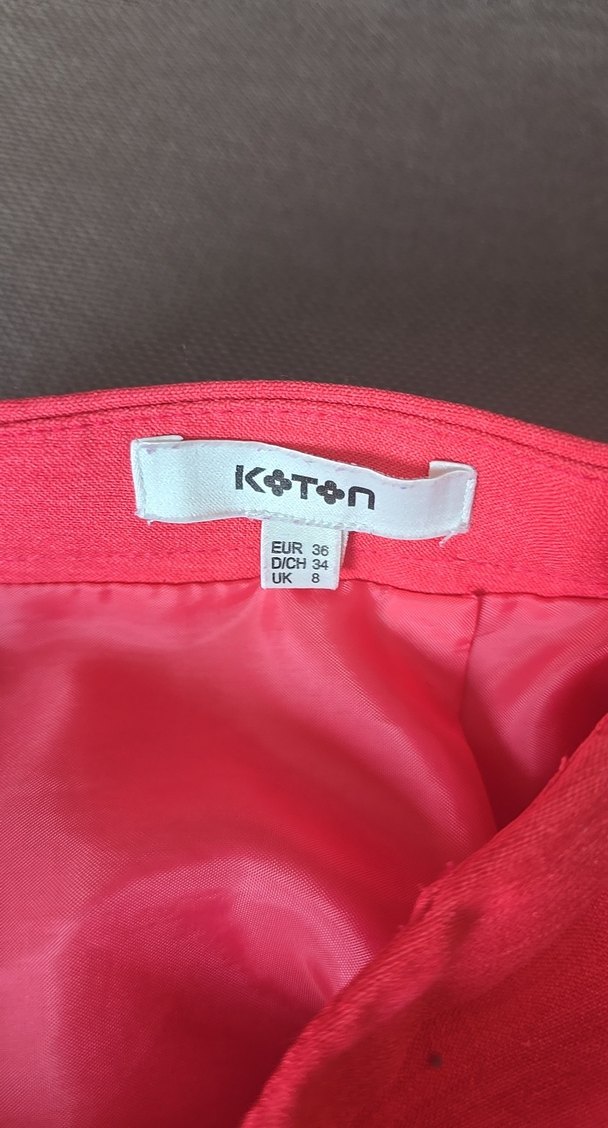 Pembe Midi Mini Etek - Görsel 2