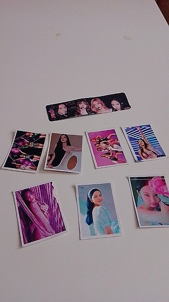 BLACKPİNK AYRAÇ VE FOTOCARD-*