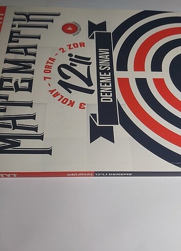 Orijinal yayınları TYT Matematik denemeleri - Görsel 2