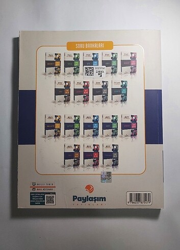 Paylaşım Yayınları AYT Matematik soru bankası - Görsel 2