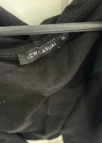 Siyah Fermuarlı Sweatshirt - Görsel 2