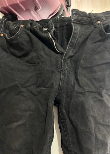 Siyah Straight Pantolon - Görsel 2