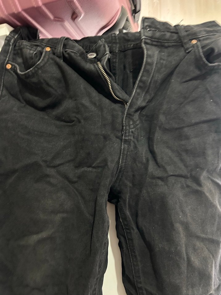 Siyah Straight Pantolon - Görsel 2