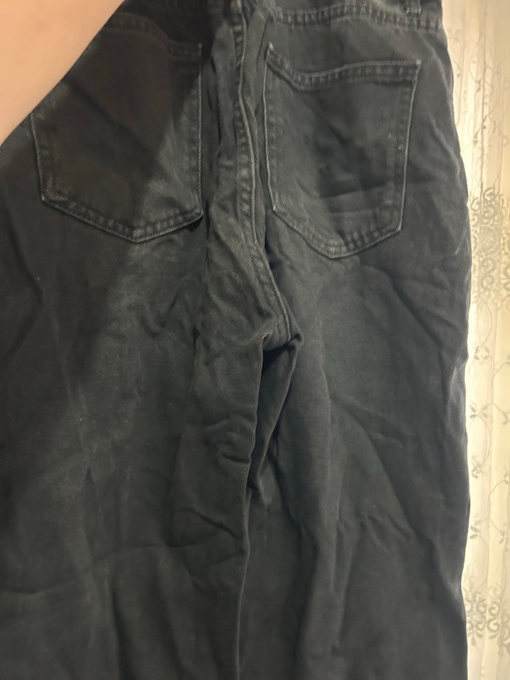 Siyah Straight Pantolon - Görsel 4