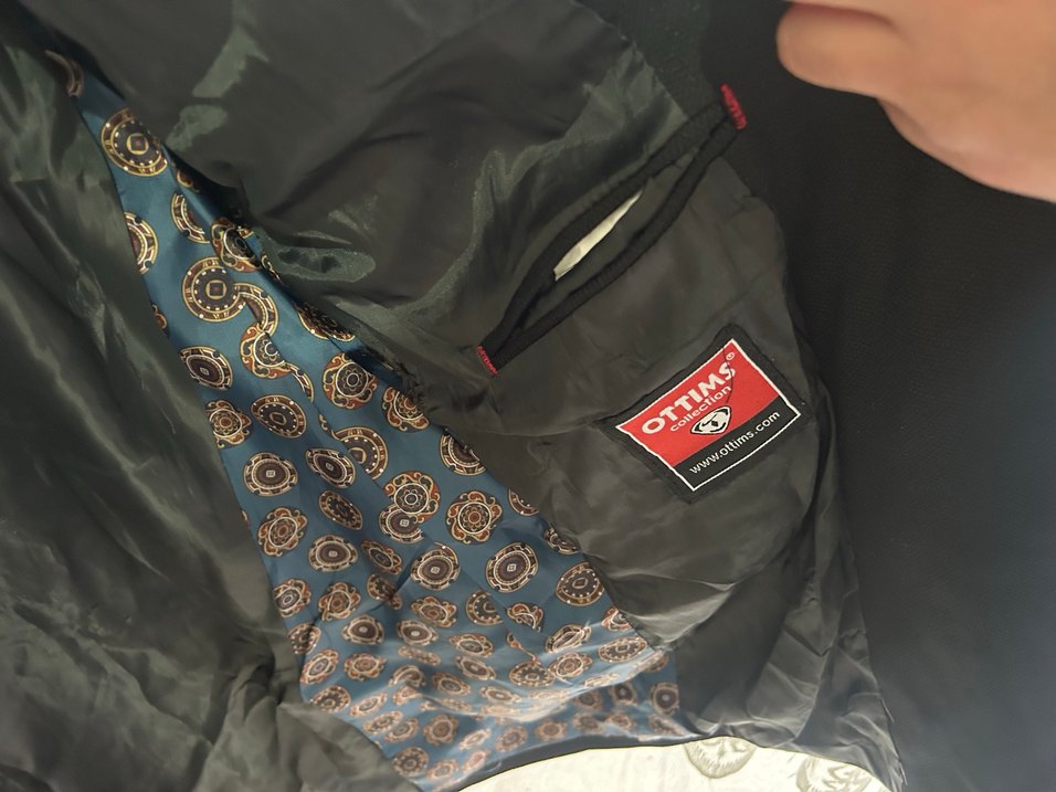 Siyah Erkek Ceket Regular Fit - Görsel 5