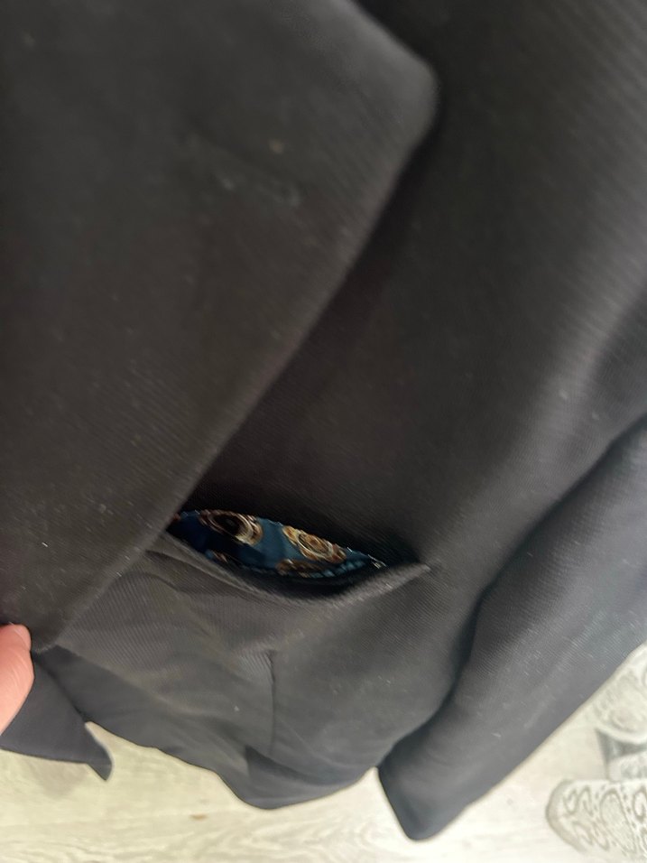 Siyah Erkek Ceket Regular Fit - Görsel 4