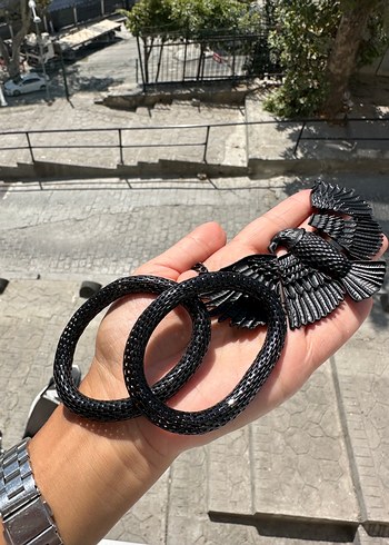 Diğer Kartal kuş kolye ve bileklik set