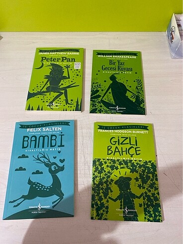Dörtlü İş Bankası kitap tanesi 50 TL