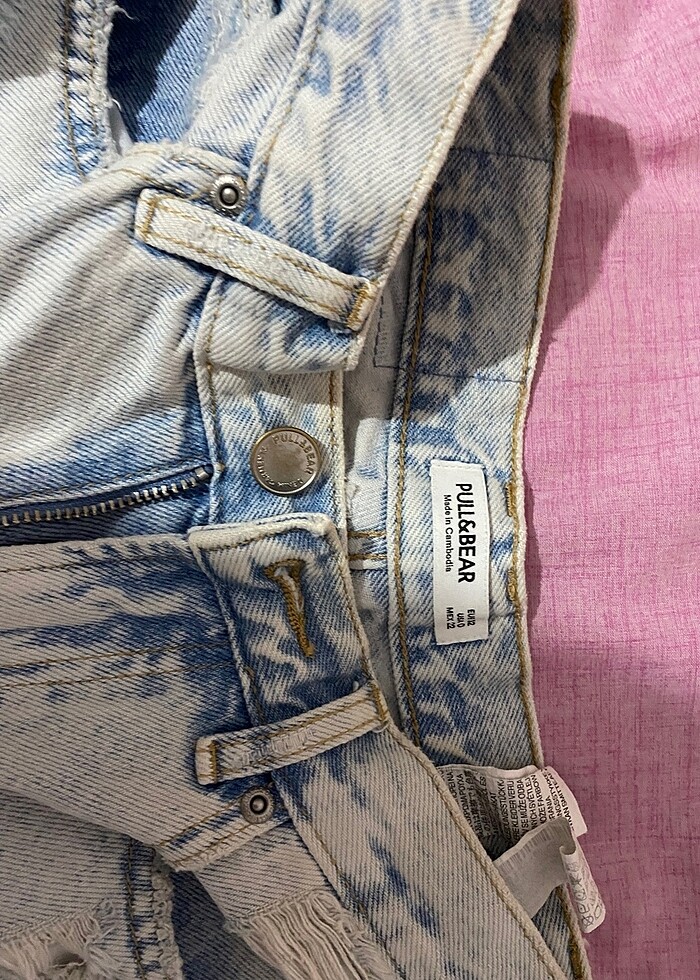 Pul and bear şort - Görsel 2