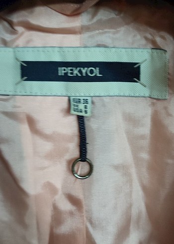 İpekyol Dantelli Siyah Kadın Ceket - Görsel 8