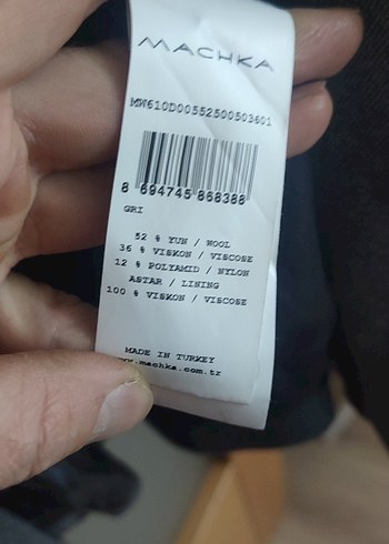 Gri Kadın Blazer Ceket - Görsel 6