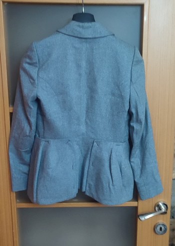 Gri Kadın Blazer Ceket - Görsel 3