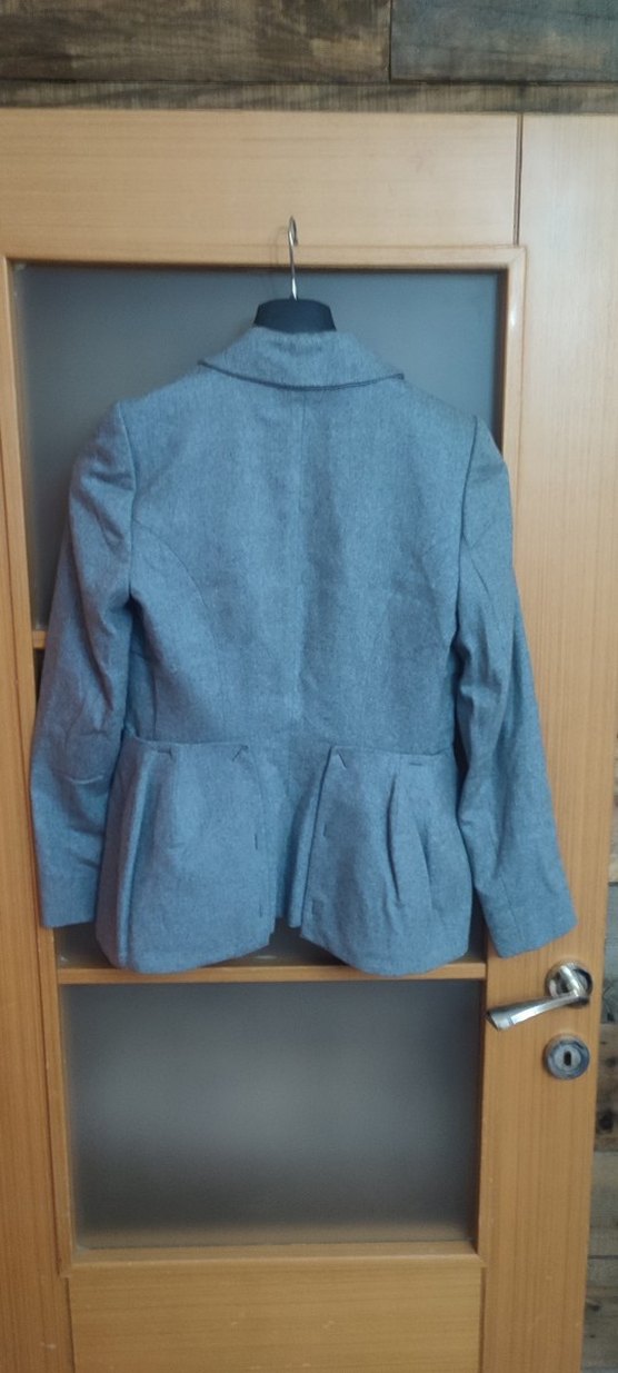 Gri Kadın Blazer Ceket - Görsel 3