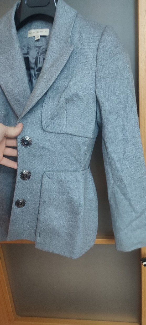 Gri Kadın Blazer Ceket - Görsel 2