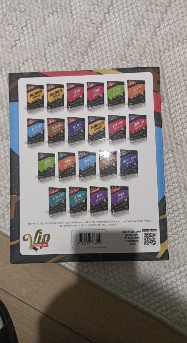 TYT Biyoloji Eğitim Seti 24 Fasikül - Görsel 2
