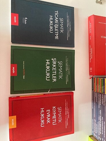 Ticaret hukuku şematik kitaptır. İçerisinde konular hem şematik