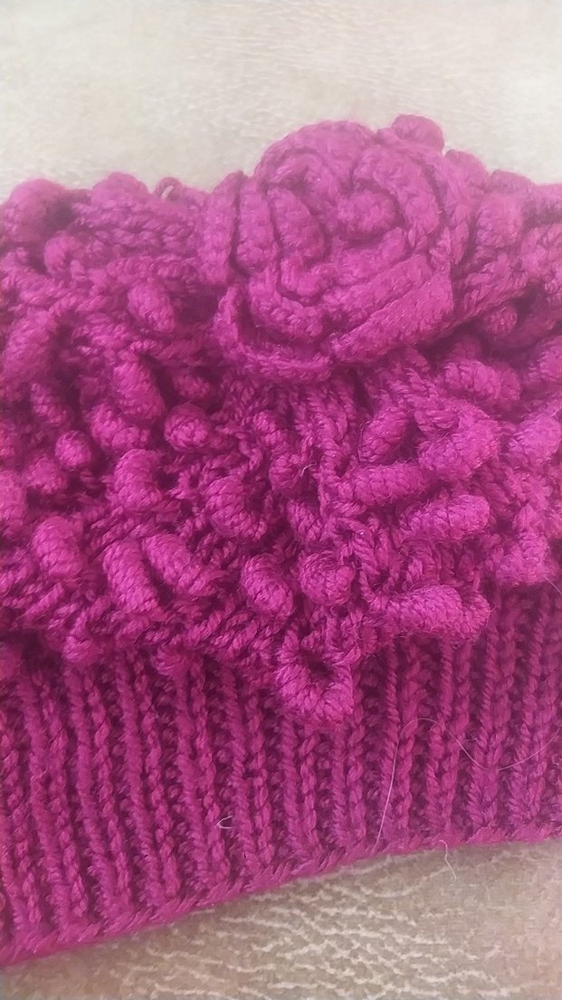 Bordo şapka - Görsel 2