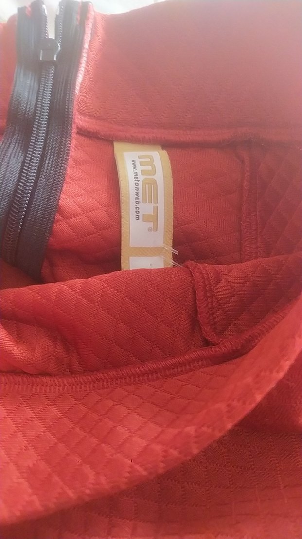 Kırmızı Piliseli Midi Etek - Görsel 3