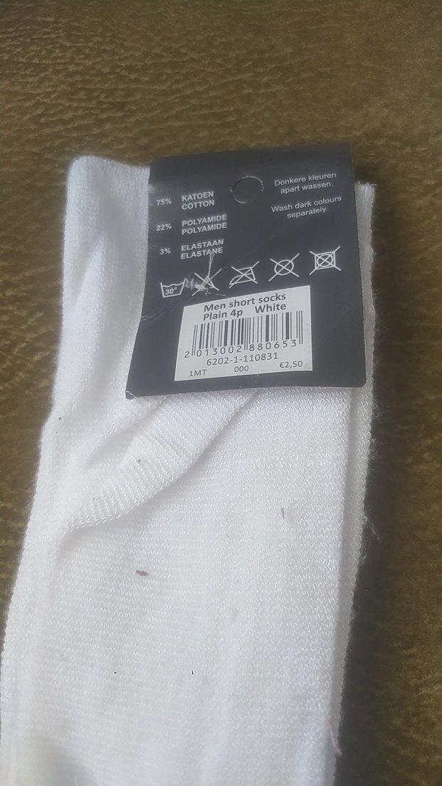 Beyaz Midi çorap - Görsel 2