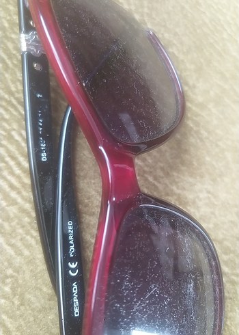 Bordo Minimalist Kadın Güneş Gözlüğü - Görsel 2