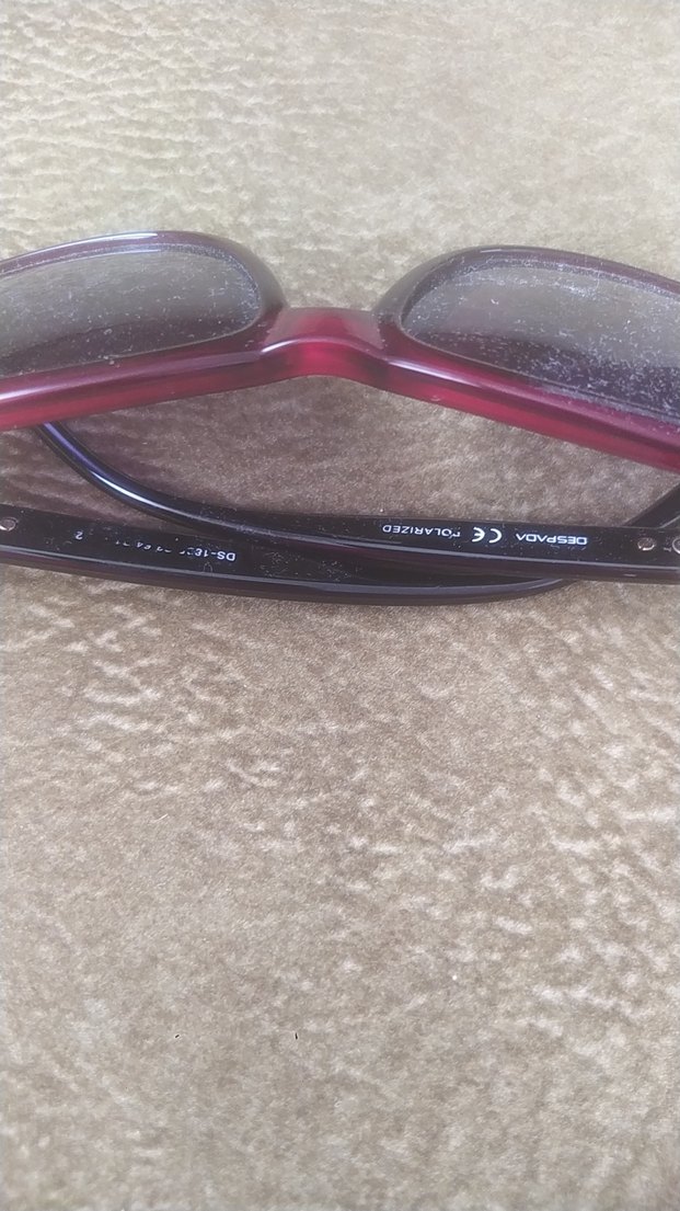 Bordo Minimalist Kadın Güneş Gözlüğü - Görsel 3