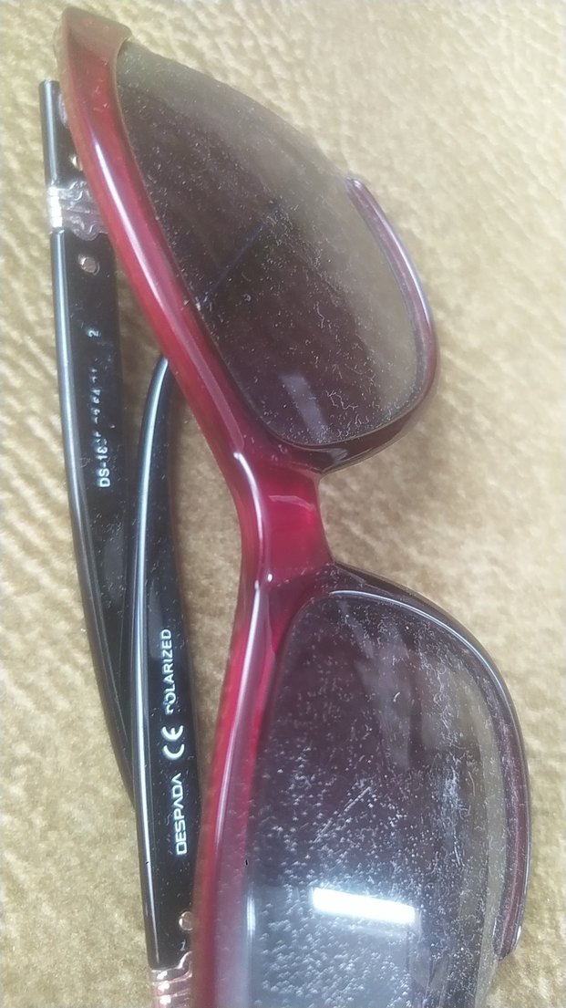 Bordo Minimalist Kadın Güneş Gözlüğü - Görsel 2