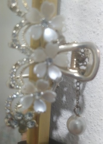 Pastel Mor Fiyonk Detaylı Kadın Saç Tokası - Görsel 3