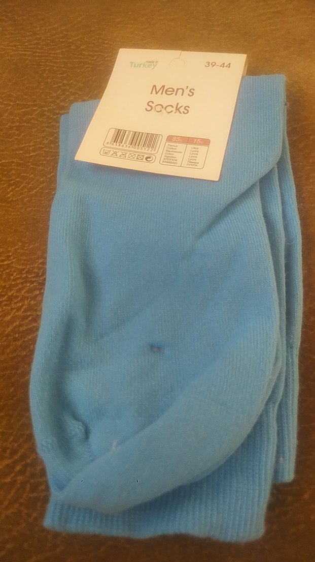 Mavi Erkek Çorapları 39-44 Numara - Görsel 2