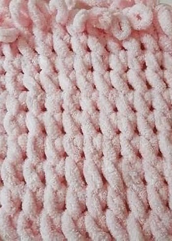 Bej Örgü 120*180Battaniye - Görsel 2