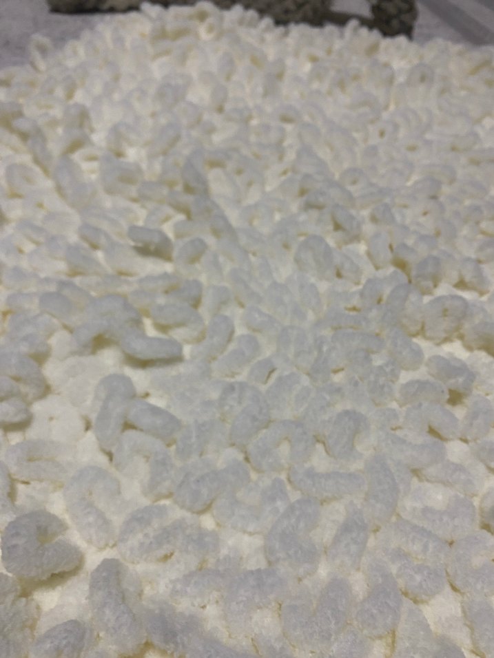 Gri Yün Çocuk Battaniyesi - Nakışlı Kuzu - Görsel 2