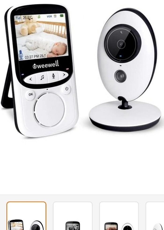 Bebek kamerasi wewell marka - Görsel 2