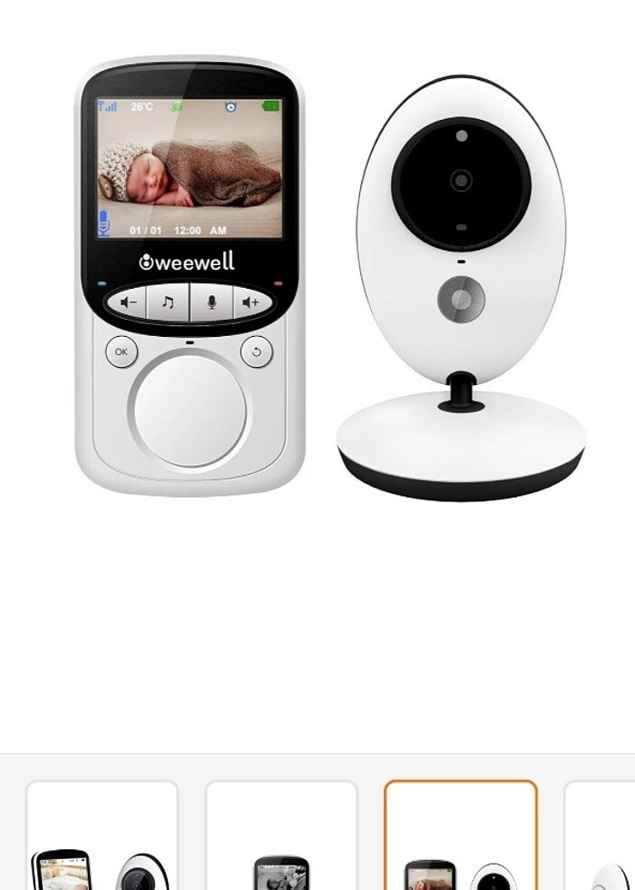 Bebek kamerasi wewell marka - Görsel 3