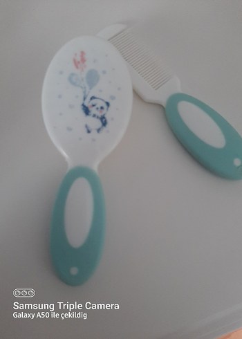 Bebek Saç Fırçası ve Tarağı Seti - Görsel 2