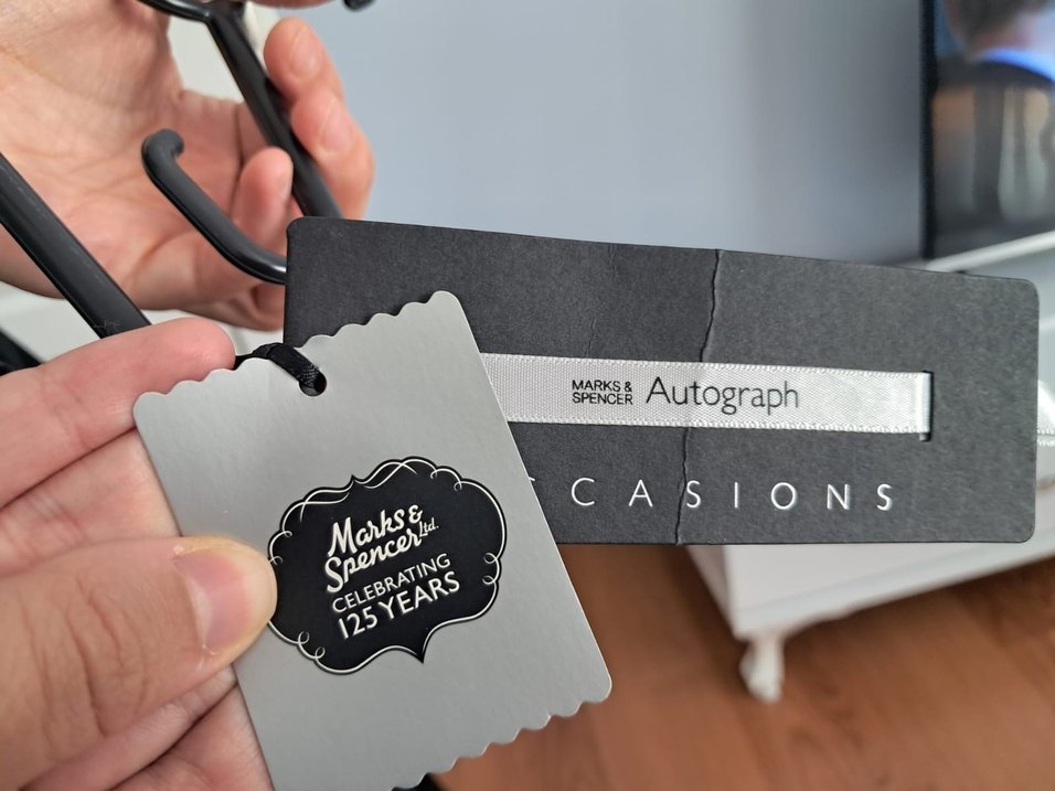 Siyah Kemerli Uzun V Yaka Kadın Abiye Elbise - Görsel 4