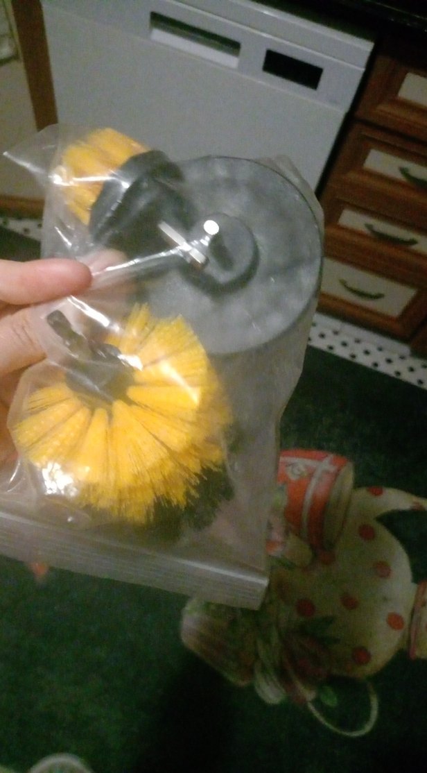 Sarı makap takılır 3 lü fırca - Görsel 2