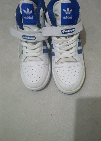 Adidas Mavi Beyaz Kadın Spor Ayakkabı - Görsel 8