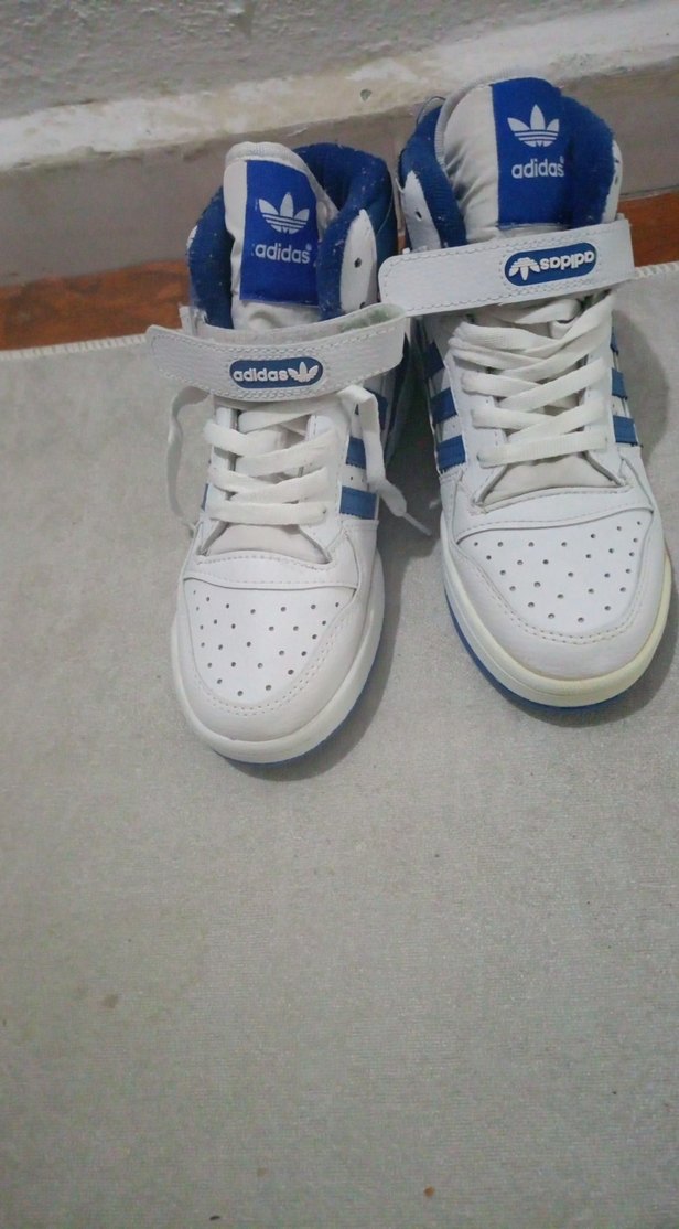 Adidas Mavi Beyaz Kadın Spor Ayakkabı - Görsel 3