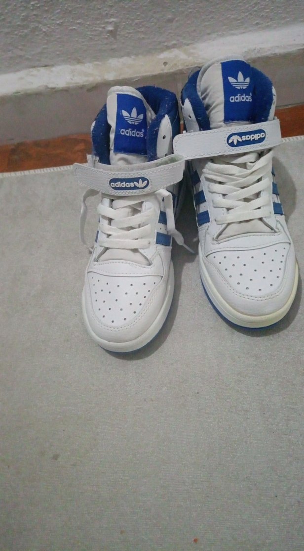 Adidas Mavi Beyaz Kadın Spor Ayakkabı - Görsel 2