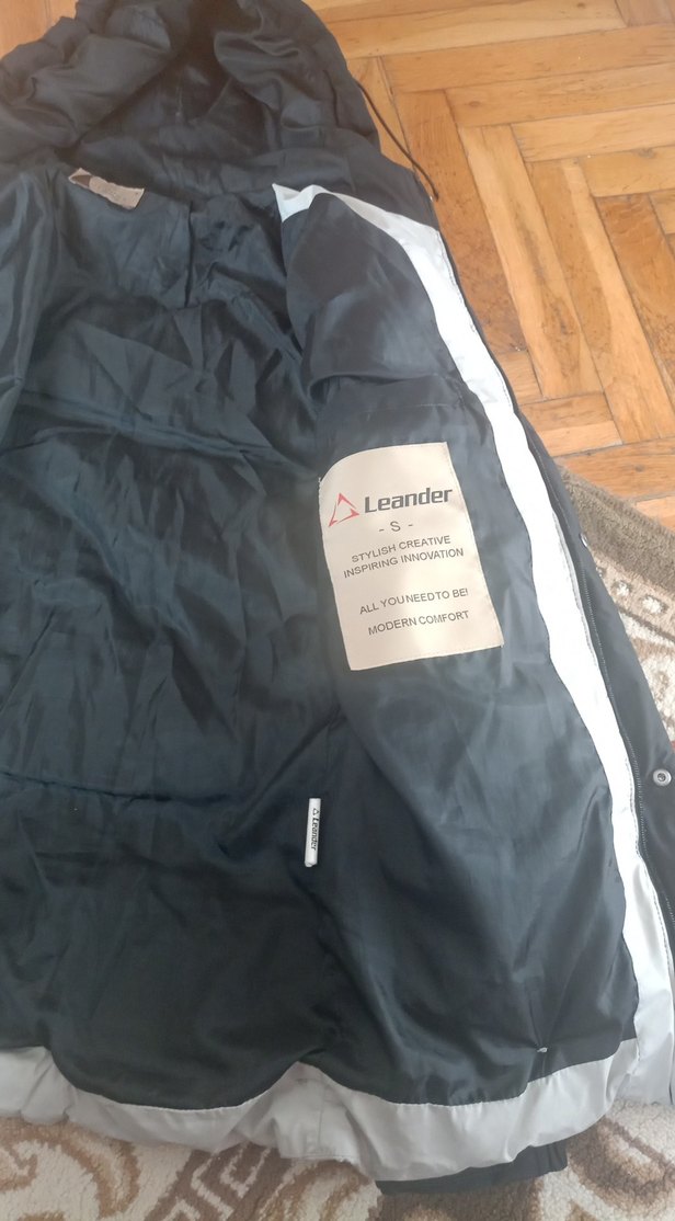 Siyah Fermuarlı Kısa Erkek Mont - Görsel 4