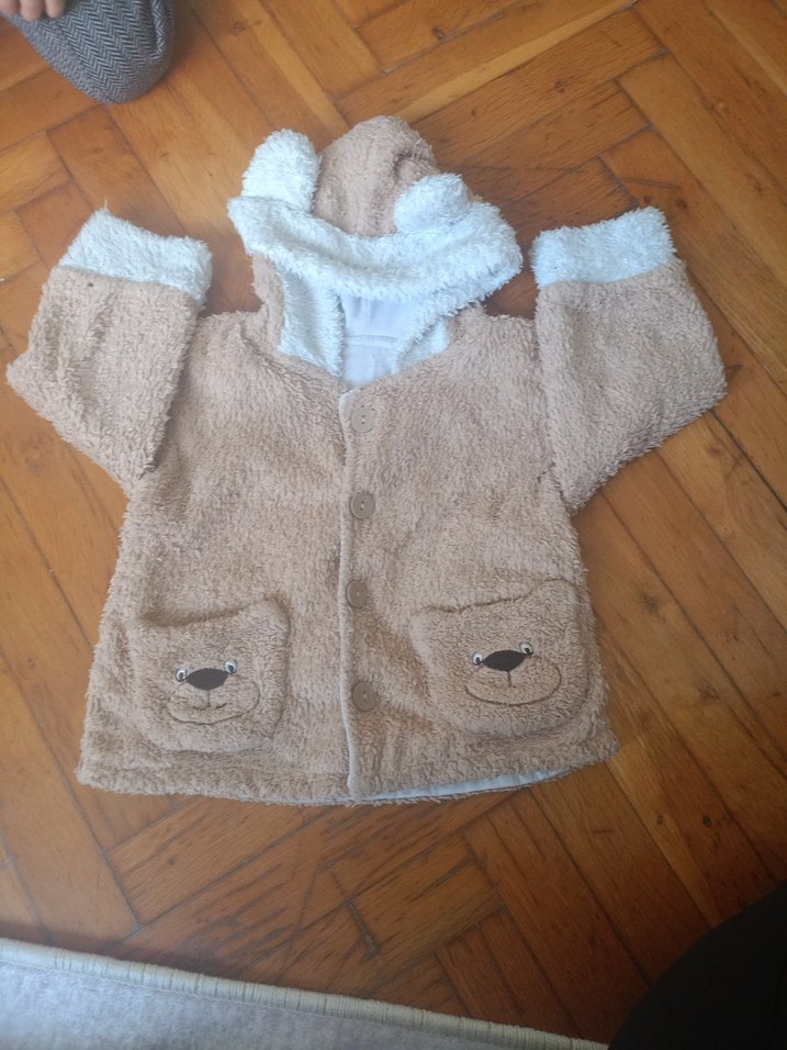 Kürklü Kapüşonlu Erkek Çocuk Montu - Görsel 2