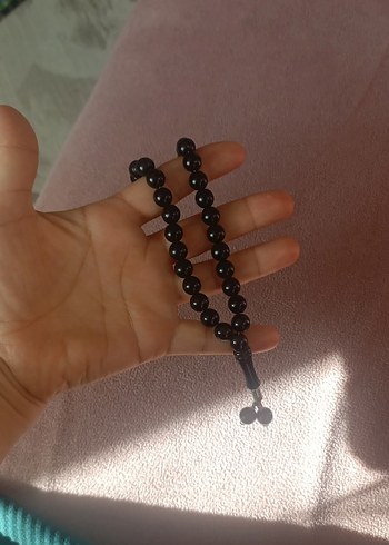 Beden Siyah Minimalist Erkek Tesbih
