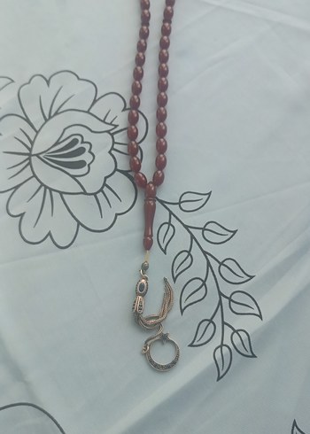 Beden bordo Renk Bordo Erkek Tesbih Minimalist Tasarım