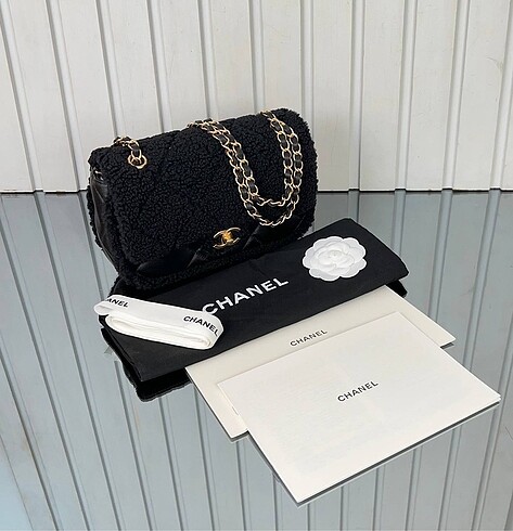 Chanel Sheepskin Medium Flap Bag İthal Ürün A+ Plus 25x15 cm