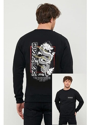 Baskılı sweatshirt 