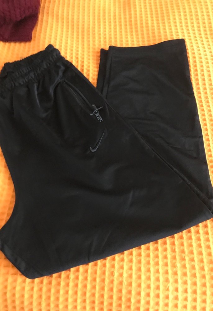 Siyah Kadın Rahat Kesim Fermuarlı Eşofman Altı - Görsel 2